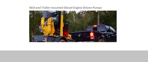 Diesel Engine Driven Pumps - Trailer/Skid mounted for Dewatering - Atlas Copco